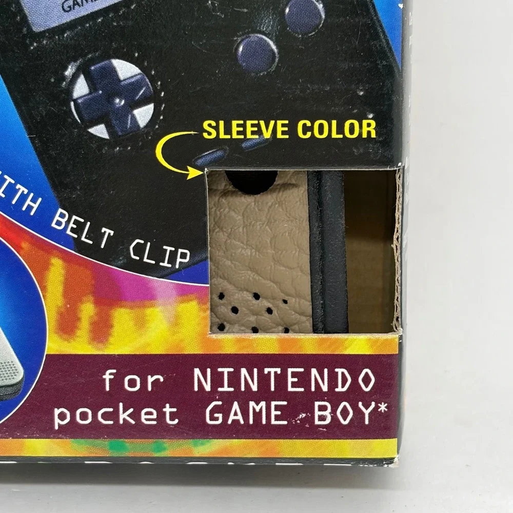 Nyko Game Pocket Carrying Protector Sleeve Tan Nintendo Game Boy Pocket GP-80045